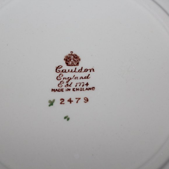 Flower Series Plate By Royal Cauldon - Picture 5 of 5